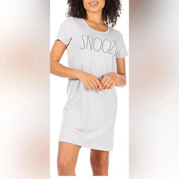 Rae Dunn Other - Rae Dunn | ‘ SNOOZE’ T-Shirt  Jammie Dress